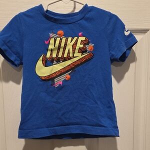 Nike Kids Blue Graphic T-Shirt